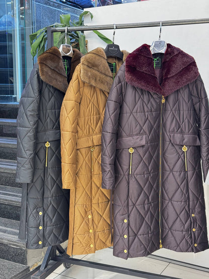 Manteau Structuré Taille Marquée Ceinture Nouée